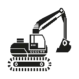 چاپ قاب موبایل و گوشی پردانلود ترین وکتور بیل مکانیکی PNG با زمینه سفید 