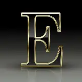 چاپ قاب موبایل و گوشی جدید ترین عکس پروفایل حرف E طلایی با کیفیت ویژه 