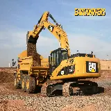 چاپ قاب موبایل و گوشی بیل مکانیکی قدرتمند CAT 3240 در یک نمای باکیفیت 
