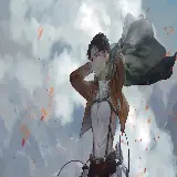 چاپ قاب موبایل و گوشی دانلود عکس زمینه Attack On Titan با طرح کاپیتان لوی