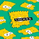 چاپ قاب موبایل و گوشی والپیپر سبز تینیجری بارت سیمپسون Bart Simpson برای گوشی سونی