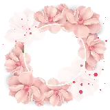 چاپ قاب موبایل و گوشی دانلود خوشگل ترین کادر گلدار برای ادیت عکس پروفایل 