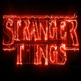 چاپ قاب موبایل و گوشی عکس نوشته آتشین سریال چیزهای عجیب stranger things