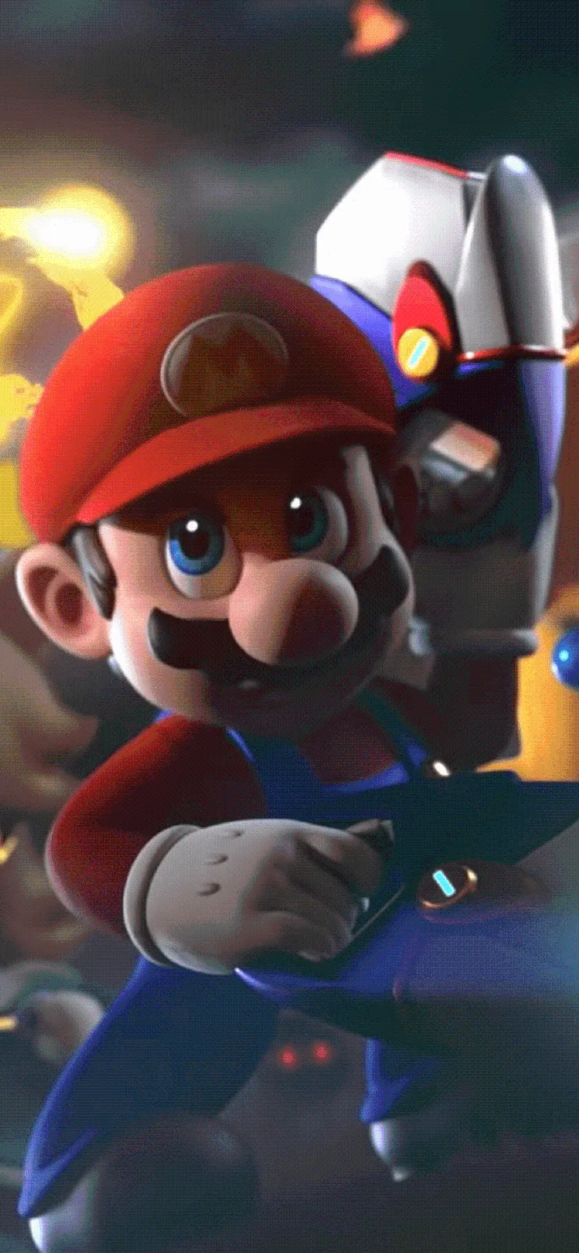 عکس ماریو یا قارچ خور باهوش در کارتون Super Mario Bros