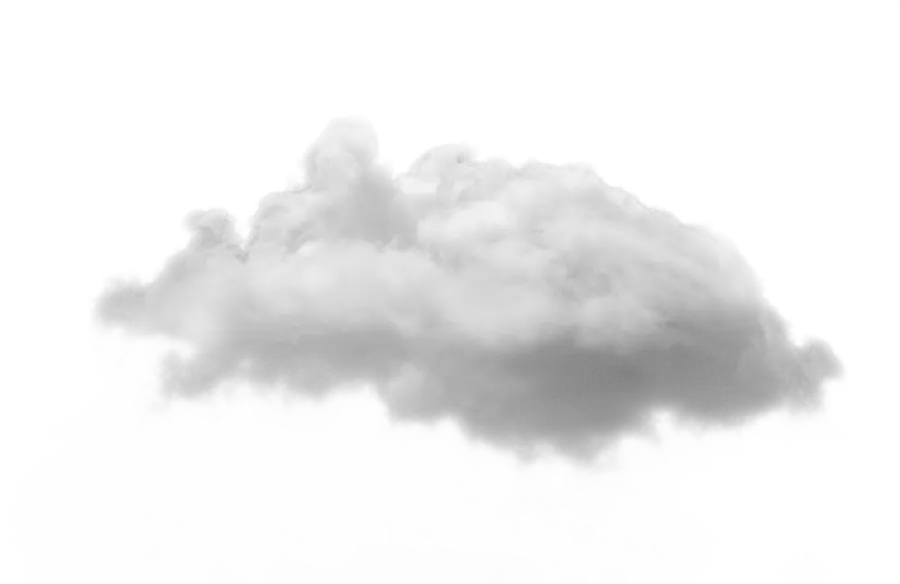 دانلود عکس ابر طبیعی دور بریده شده PNG