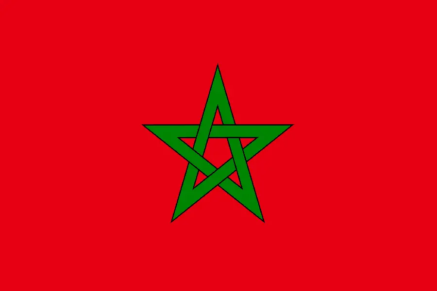 دانلود تصویر با کیفیت بالا و رایگان از پرچم مراکش