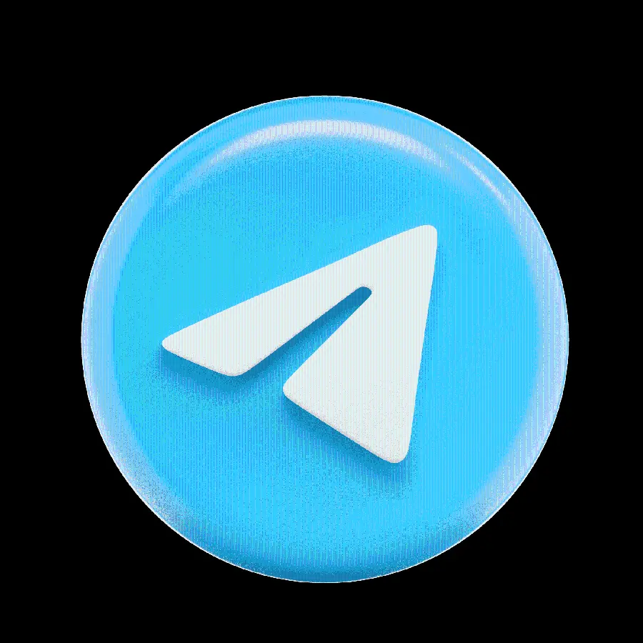دانلود آیکون Telegram بدون پس زمینه با طراحی جالب