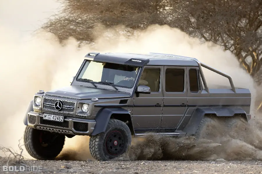 عکس آفرود مرسدس بنز G63 6*6