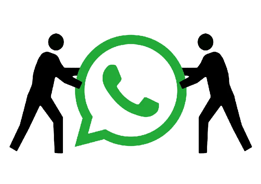 ایکون واتساپ بدون بک گراند برای کارهای گرافیکی در اینشات