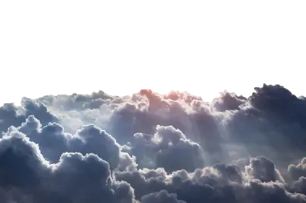 عکس png از بالای ابر های واقعی