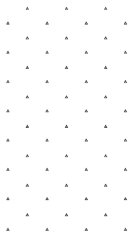 بهترین Wallpaper صفحه سفید ساده با طرح مثلث ریز