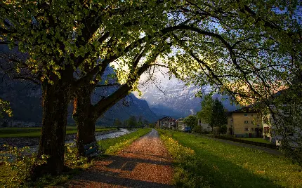 دانلود عکس چشم انداز طبیعت سوئیس