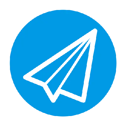 دانلود آیکون تلگرام بدون پس زمینه با طراحی جالب