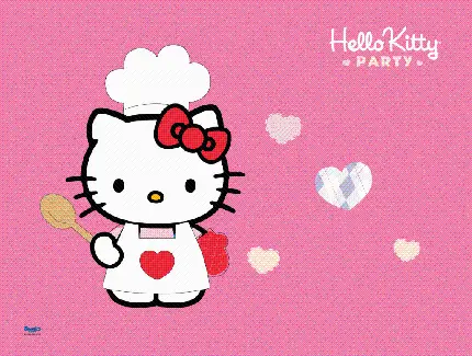 بانمک ترین تصویر پروفایل از Hello Kitty سرآشپز