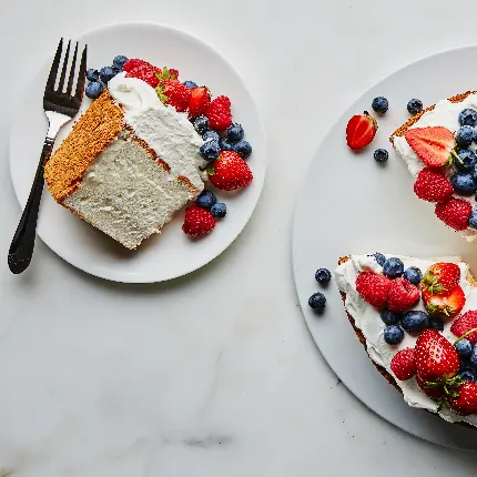 عکس استوک Full HD کیک گرم خوشمزه مناسب چاپ انواع تبلیغات