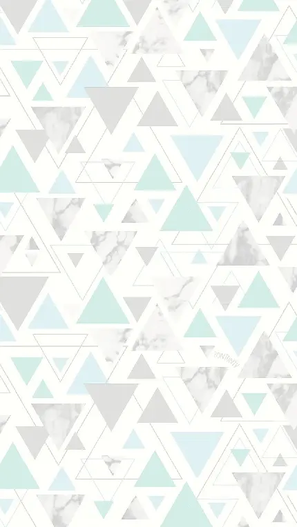 New Photo Of 3D Triangles With White Theme 