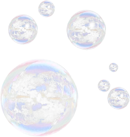 عکس افکت حباب صابون براق png برای ادیت عکس