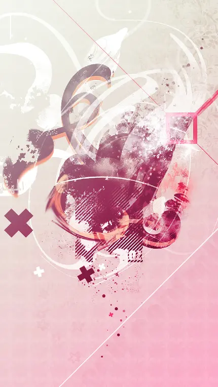 بک گراند صورتی ملایم