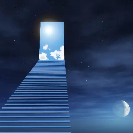 عکس آسمان شب برای پروفایل