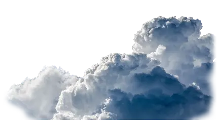 تصویر ابر واقعی و طبیعی png برای فتوشاپ