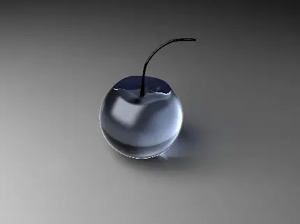 چاپ پوستر بک گراند سه بعدی شیک با طرح گیلاس شیشه ای مخصوص کامپیوتر