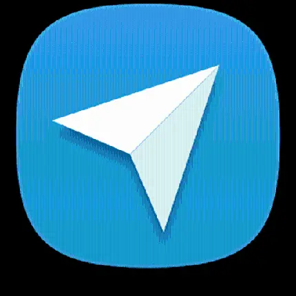 لوگوی ساده تلگرام برای کارهای گرافیکی