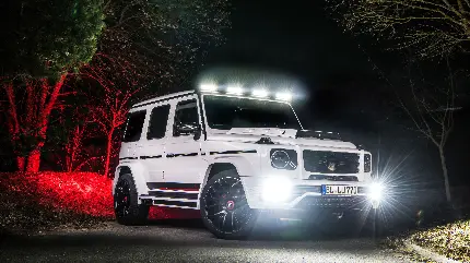 عکس ماشین Mercedes Benz AMG G63 با کیفیت 8K