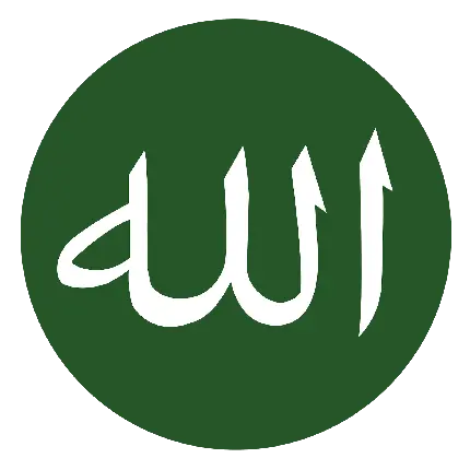 محبوب ترین پروفایل اسم الله سبز رنگ با کیفیت Full HD 