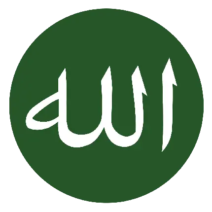 چاپ پوستر محبوب ترین پروفایل اسم الله سبز رنگ با کیفیت Full HD 