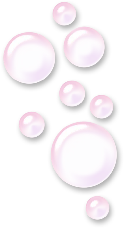 دانلود عکس های حباب صابون صورتی کمرنگ پی ان جی برای فتوشاپ