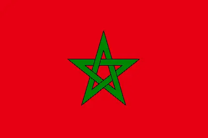 دانلود تصویر با کیفیت بالا و رایگان از پرچم مراکش