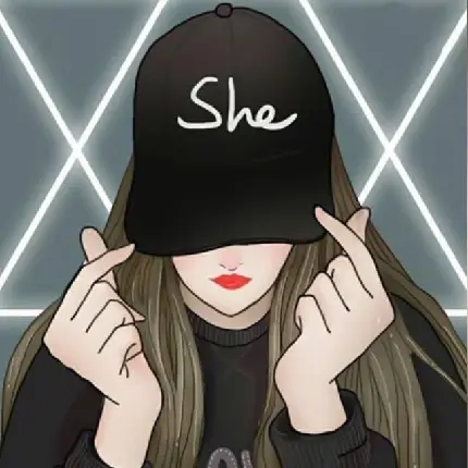 عکس دختر بدون چهره خفن