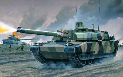 تانک ارتش فوق العاده معروف در یک نمای خاص Full HD 