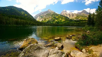 پس زمینه کوهستان و طبیعت جمهوری چک 4K