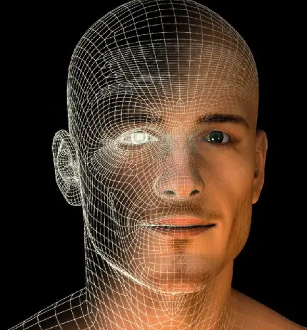 دانلود عکس اسکن سه بعدی سر انسان با کیفیت بالا