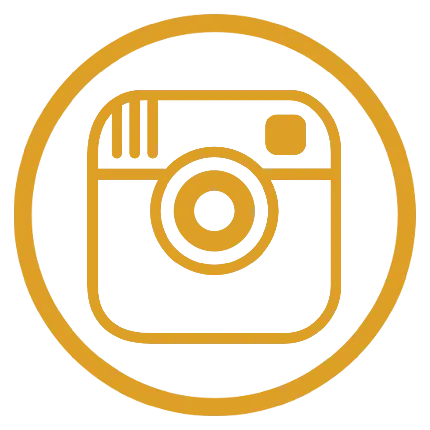 لوگو اینستاگرام طلایی شیک و با کیفیت برای فتوشاپ