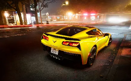 دانلود عکس پس زمینه ماشین شورلت کامارو زرد camaro yellow car