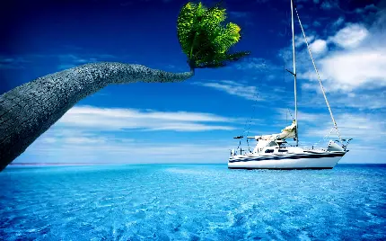 عکس قایق باحال در تعطیلات تابستانه