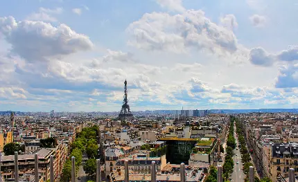 عکس جدید کشور فرانسه با ساختمان های منحصر به فرد در روز