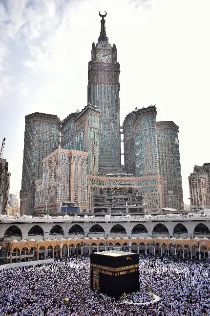 چاپ پوستر بهترین تصویر کعبه در مکه مکرمه با کیفیت مخصوص چاپ