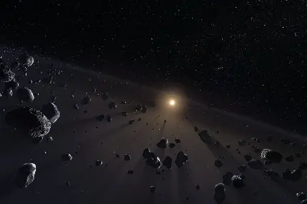 جدیدترین تصاویر کمربند سیارکی یا کمربند اصلی سیارک‌ها FULL HD