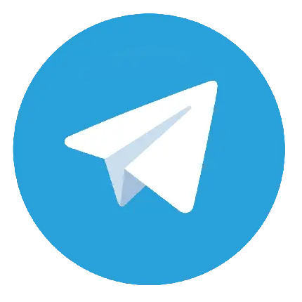 دانلود لوگو تلگرام برای اینشات دایره‌ ای و شیک