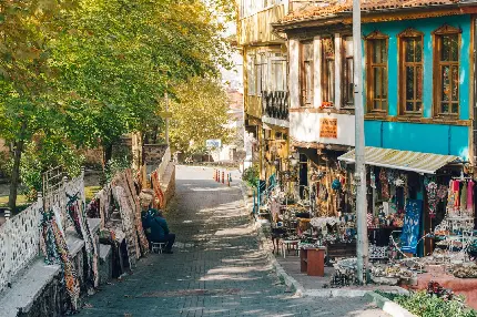 دانلود عکس ترکیه شهر بورسا با فضای دلچسب سنتی و گرم