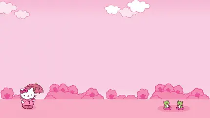 چاپ قاب موبایل و گوشی جدید ترین زمینه Hello Kitty صورتی برای تبلت 