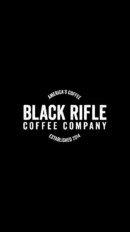 زمینه Black Rifle Coffee Company با تم سیاه سفید