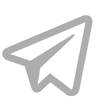 لوگو تلگرام سفید بدون پس زمینه با فرمت پی ان جی