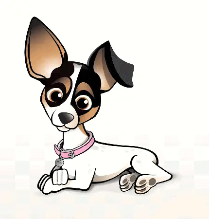 مجموعه عکس سگ کارتونی و بامزه و فانتزی برای نقاشی و پروفایل