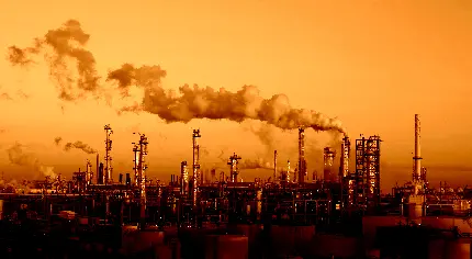 دانلود تصویر تاسف بار آلوده شدن هوا توسط کارخانه ها