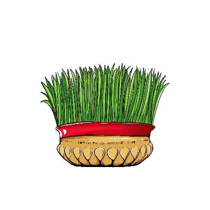 چاپ پوستر خوشگل ترین نقاشی سبزه عید با فرمت png کاملا رایگان