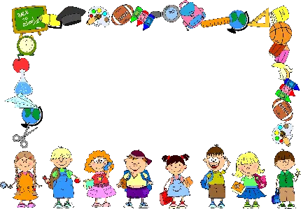 چاپ پوستر کادر ساده برای نوشتن متن برای کودکان و بچه ها بدون پس زمینه